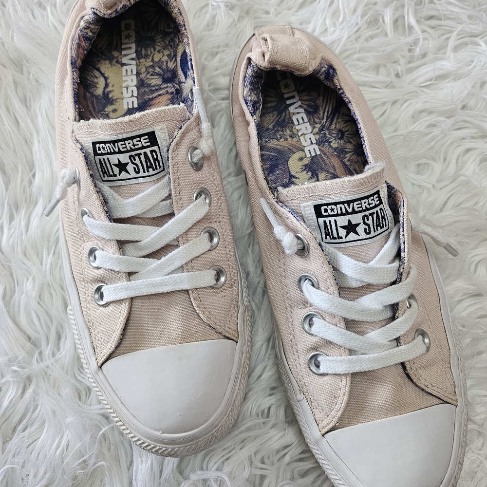 Converse Light Pink & White Women's Sneakers
